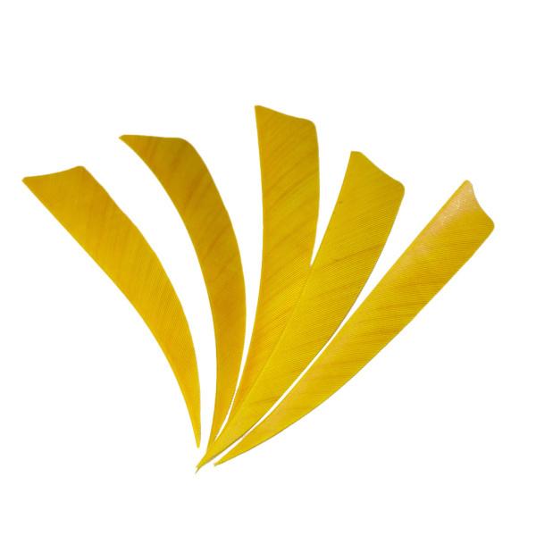 5本 ハンティング アーチェリー用 弓道具 矢羽根 ダーツ矢 矢印の羽 盾状 右翼 全5色