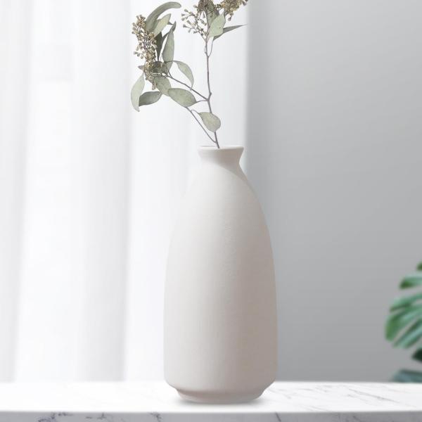 北欧セラミック花瓶プランターポットウェディングリビングルームデスクトップの装飾高さ16.7cm