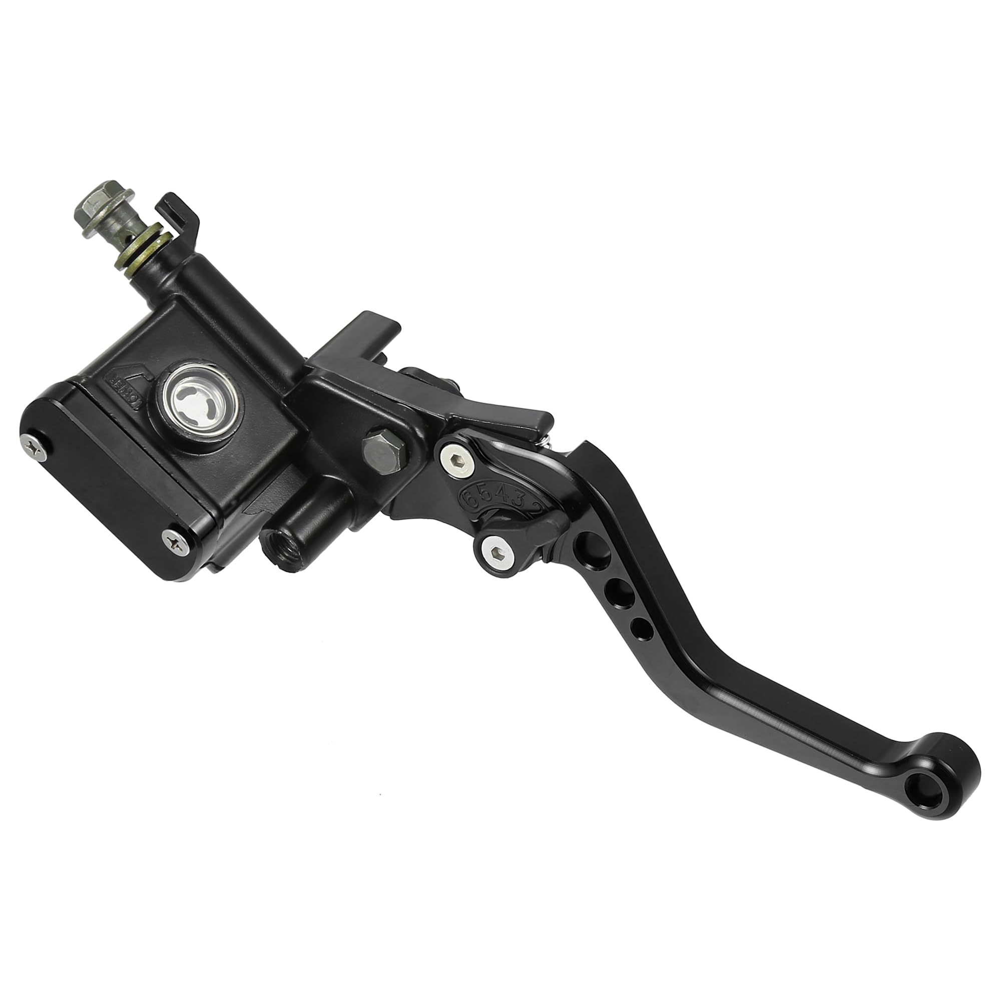 Tブレーキマスターシリンダーレバーハンドルバー 右 ユニバーサル 22mm 油圧リザーバー Hon daに対応 ..