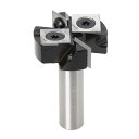 木工用のベアリングフライスカッター付きコーナーラウンドオーバールータービット6.35mmシャンク
