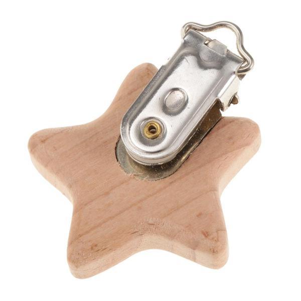 赤ちゃんの歯ブラシのおもちゃ木製のteether動物のおしゃぶり 3