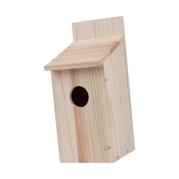 ハチドリハウス ホームデコレーション シェルター 吊り鳥ハウス フィンチ用木製巣 アオカケス ラヴバード ロビン ケージ