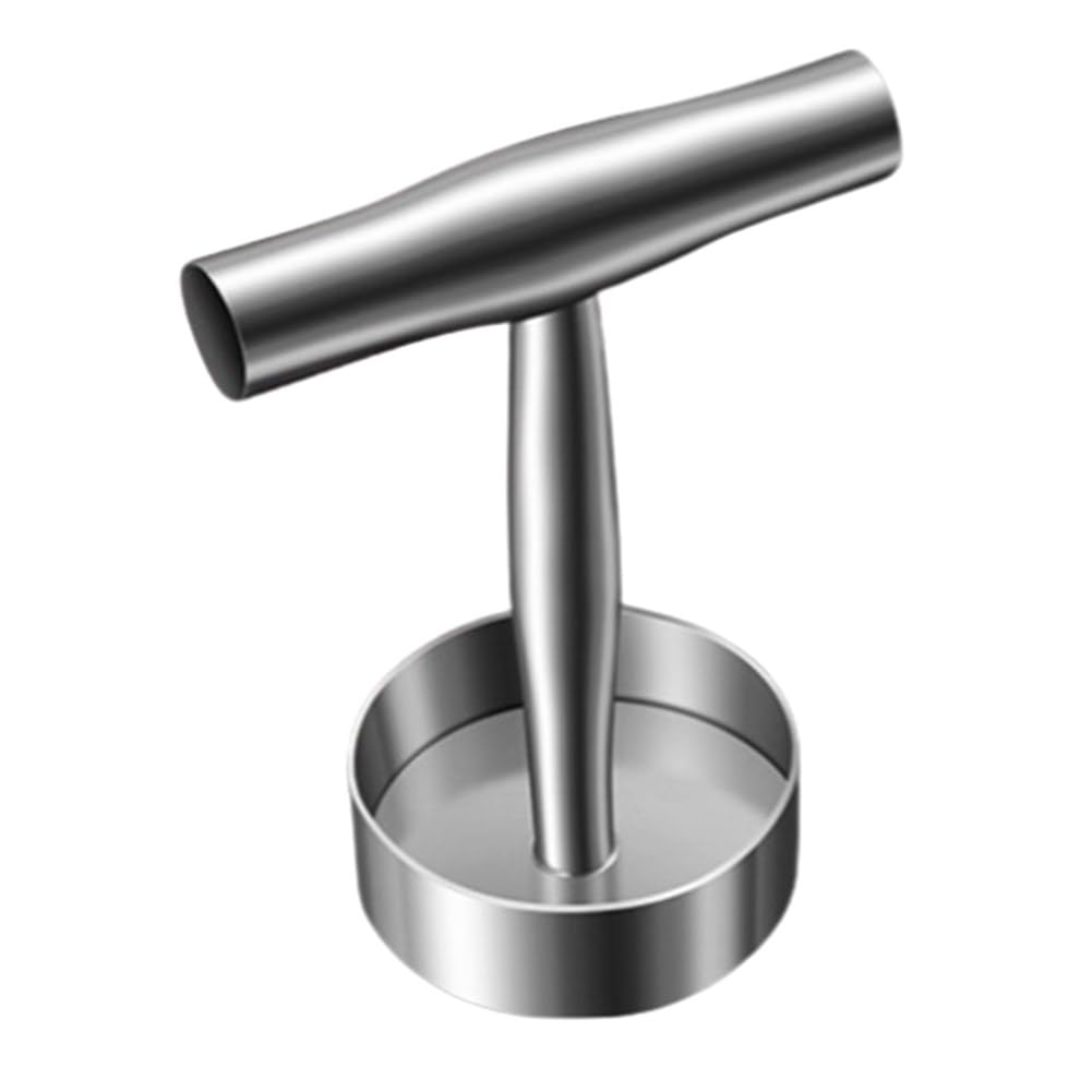 304 ステンレス鋼のハンバーガー ミート ケーキ プレス バーガー パティ メーカー型 手動 ケーキ ビー..