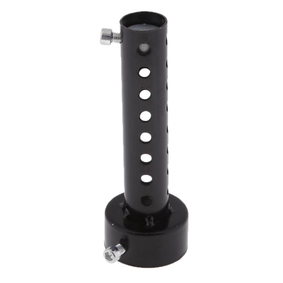 サイレンサー マフラー DB 挿入 バッフル 消音器 約48mm ブラック オートバイ 汎用