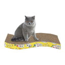 猫の爪とぎパッド耐久性のある猫の爪とぎボード猫と遊ぶための S 字型(3)