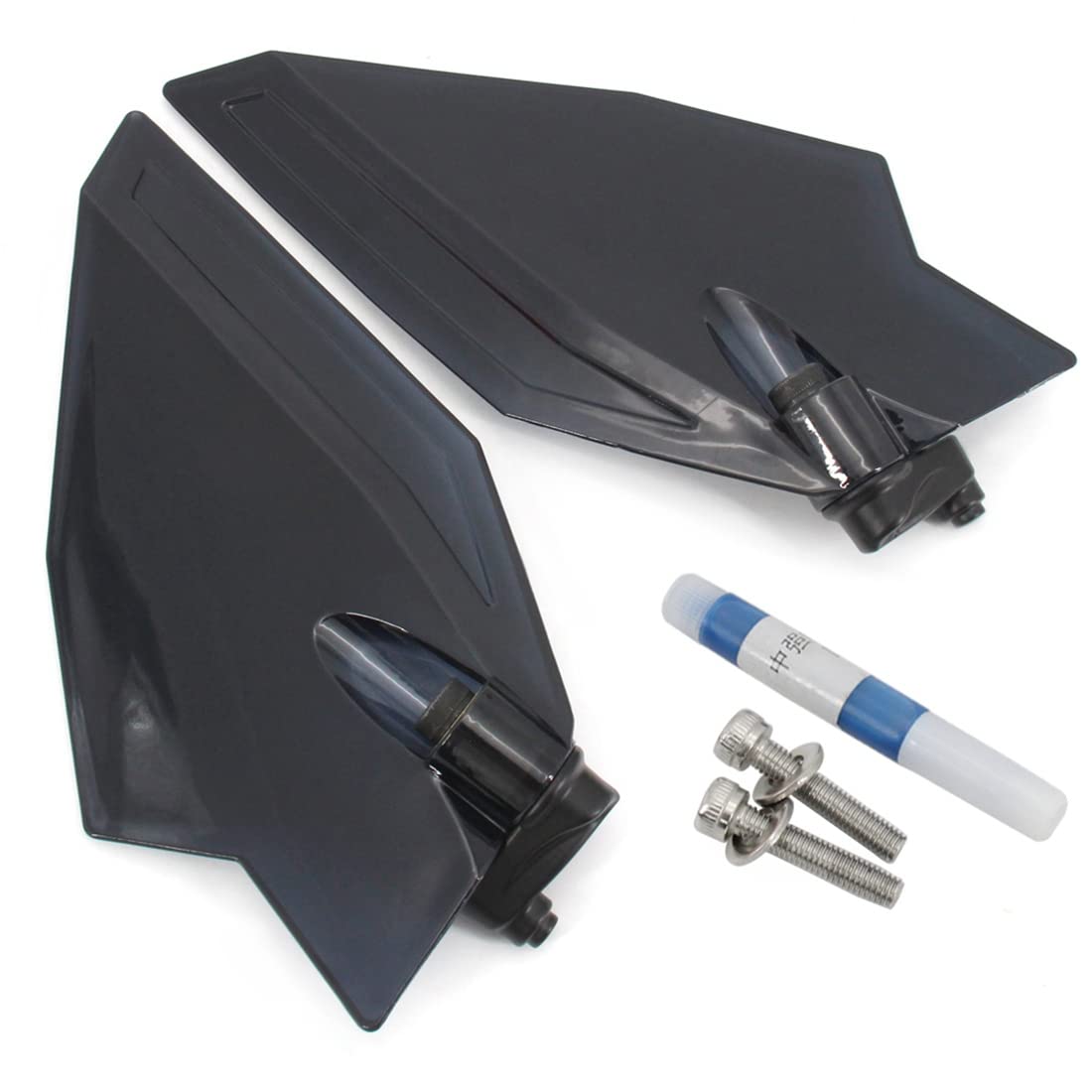 バイ調整可能なアッパーエアディフレクターホンダゴールドウイング 1800 ツアー エアバッグ 2018-2021 ..