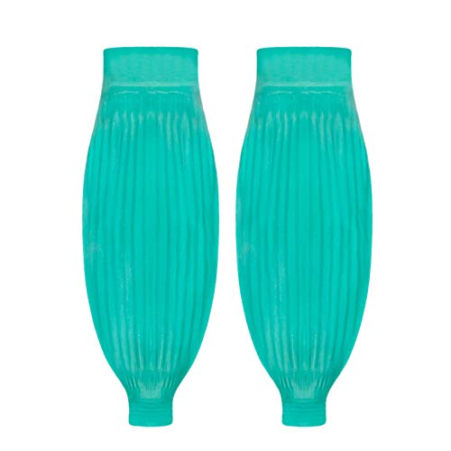 2組の防水ラテックスアームスリーブカバー、家庭のキッチンの掃除用の再利用可能な保護オーバースリーブ(3)