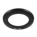 T 金属製ステップアップフィルターリングアダプター カメラレンズアダプター修理39mm-52mm デジタル一眼レフカメラ用 黒(3)
