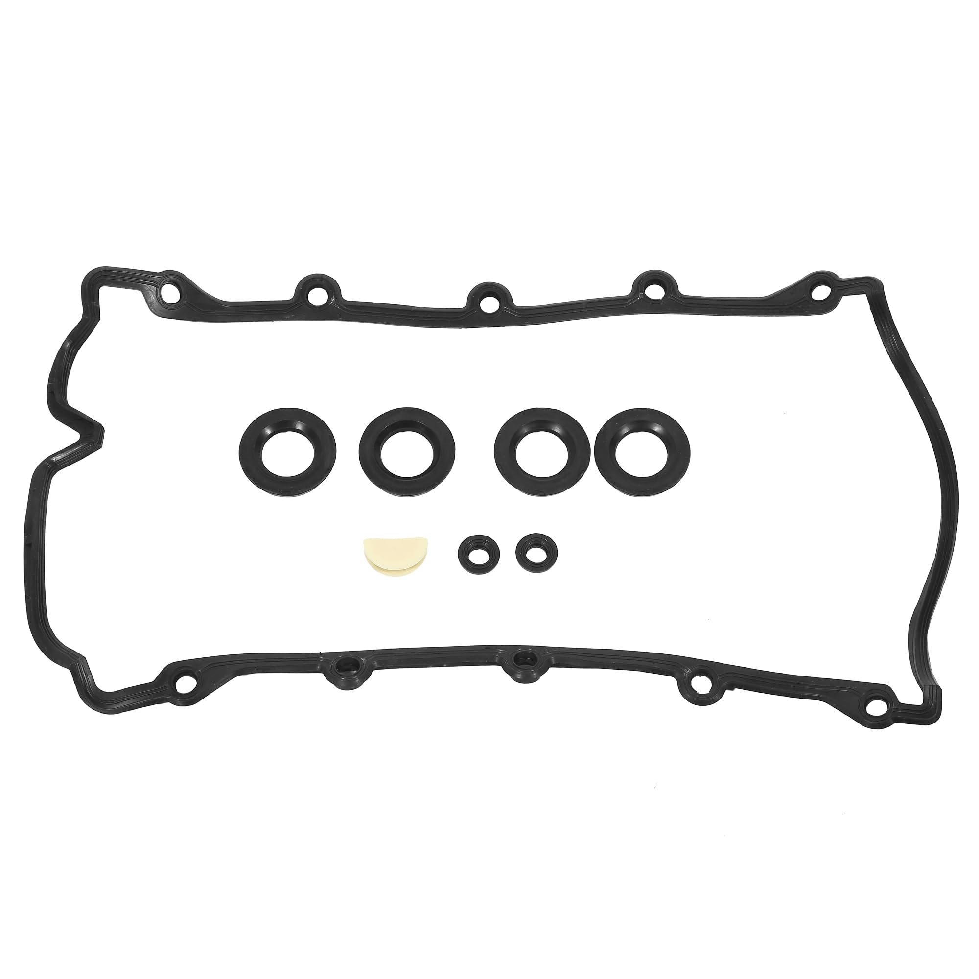 T エンジンバルブカバーガスケット ブラック 077198025A Au diに対応 A6 A8 RS6 S6 S8に対応 VWに対応 Touaregに対応 4.2L V8に対応