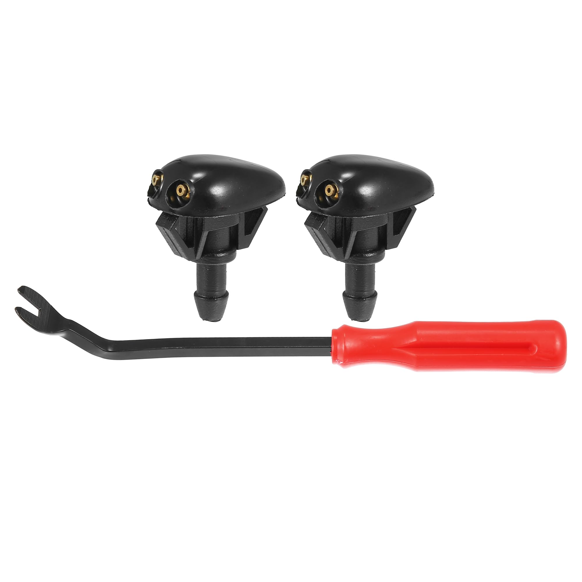 T フロントウインドシールドワイパーウォッシャーノズルスプレージェットキット 28931-3S500 Nis sanに対応 Frontierに対応 1998-2004に対応 Xterraに対応 2000-2004に対応 3個