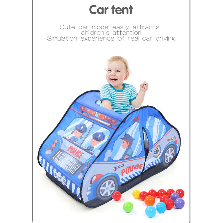 キッズボーイズ&ガールズプレイハウス屋内屋外スクールカー用折りたたみ式トラックプレイテント