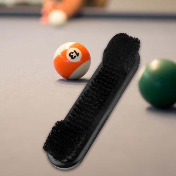 木製ビリヤード台ブラシ ビリヤード台ブラシクリーナー ビリヤード用品 ブラック
