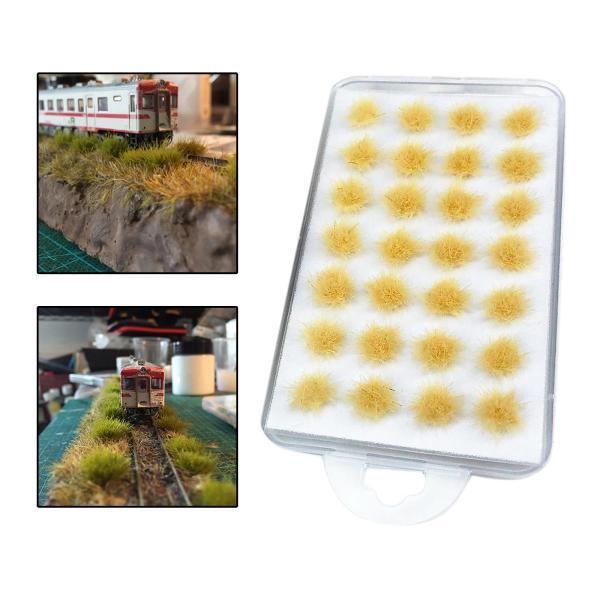1ボックスクラスター草建築列車鉄道模型装飾ライトイエロー