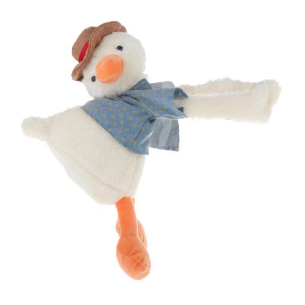 ティッシュボックス 車載 ぬいぐるみ アヒル かわいい ティッシュケース 車 吊り下げ インテリア 車ティッシュカバー おしゃれ [2]