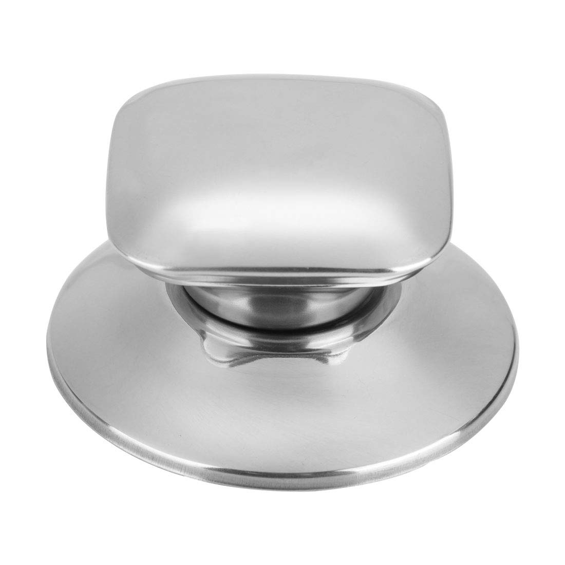 T蓋ノブ ステンレス鋼 パンカバー グリップ蓋交換 簡単なリフティング 耐熱ハンドル キッチン調理器具 ..