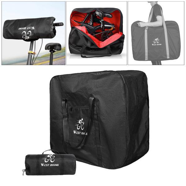 トラベリング折りたたみ自転車キャリーバッグ厚い防塵カバーポータブル自転車トラベルケース折りたたみ自転車荷物キャリア26インチホイール飛行機用