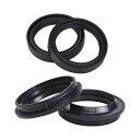 フロントフォークオイルシールとダストシールキットゴム50x63x11mm直接交換ブラックBN600i Bj600GS EN300 EN530