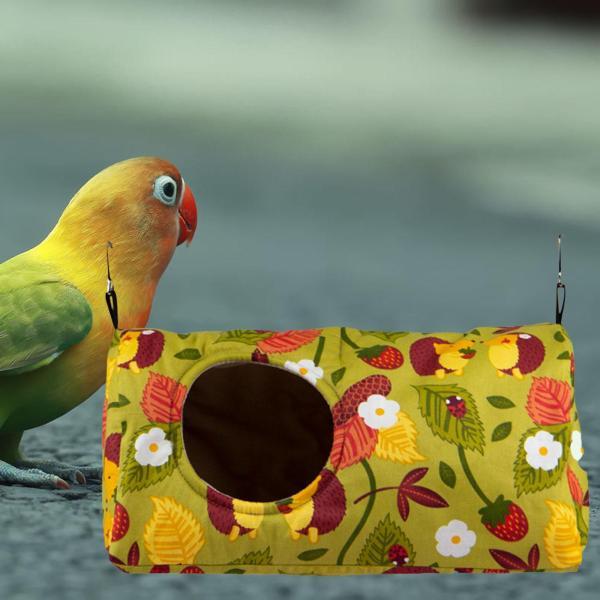 鳥の家 巣小屋 インコ ラブバード おもちゃのオウム ケージ ぶら下げハンモック ベッド