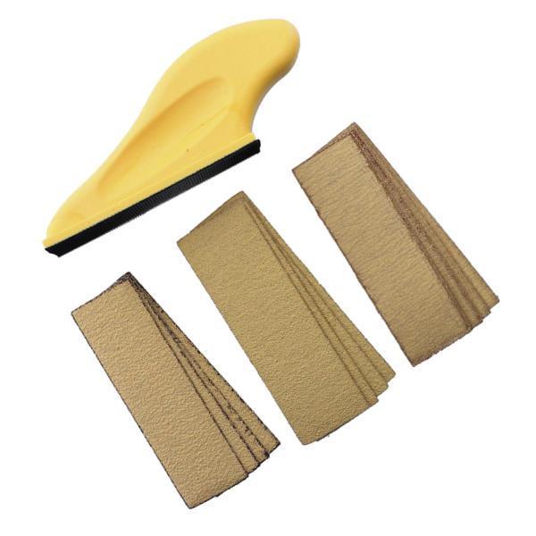 ハンドヘルドサンディングキット自己接着性サンディングディスク研磨サンドペーパー木材製品用サンディングペーパーセラミックタイル研磨