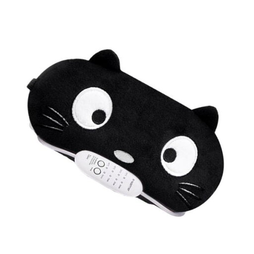 調節可能な温度アイマスク睡眠昼休み大人スリープマスクアロマ黒猫 調節可能な温度アイマスク睡眠昼休み大人スリープマスクアロマ黒猫