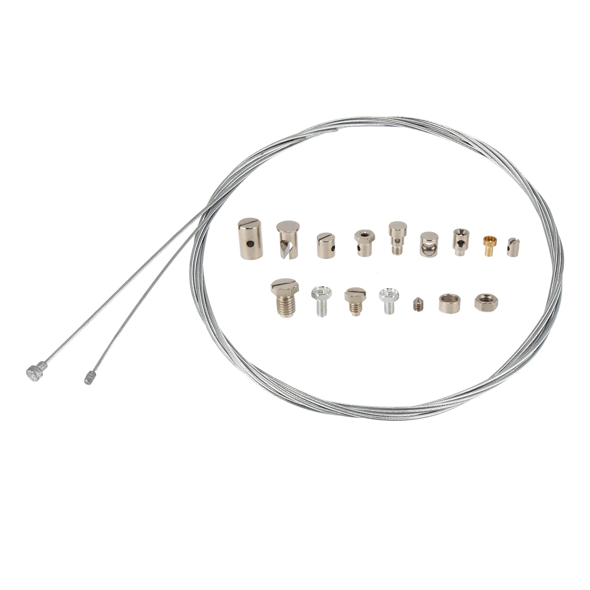 クラッチスロットルブレーキケーブル修理キット オートバイブレーキケーブル ユニバーサル バイク用