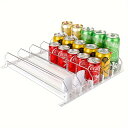 飲料プッシャードリンクプロペラ、冷蔵庫ボトルと缶ストレージボックス、自己推進ソーダ缶ディスペンサー、アップグレードされたダブルレイヤーパーティションボードと位置決めバックル付き、キッチン用品、クローゼットオーガナイザーとストレージ、デスクオーガナイザー
