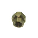 ねじ込み六角ユニオン真鍮カップリング継手20mm(3)