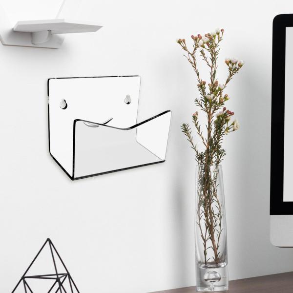 アクリルメールホルダー、封筒ホルダー、縦型封筒メールホルダー、レターホルダー、壁カウンタートップ..