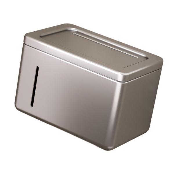 トイレ用ティッシュホルダー アルミ製ティッシュケース パンチフリー 丈夫な壁掛けティッシュボックス トイレットペーパーホルダー 家庭用トイレ用
