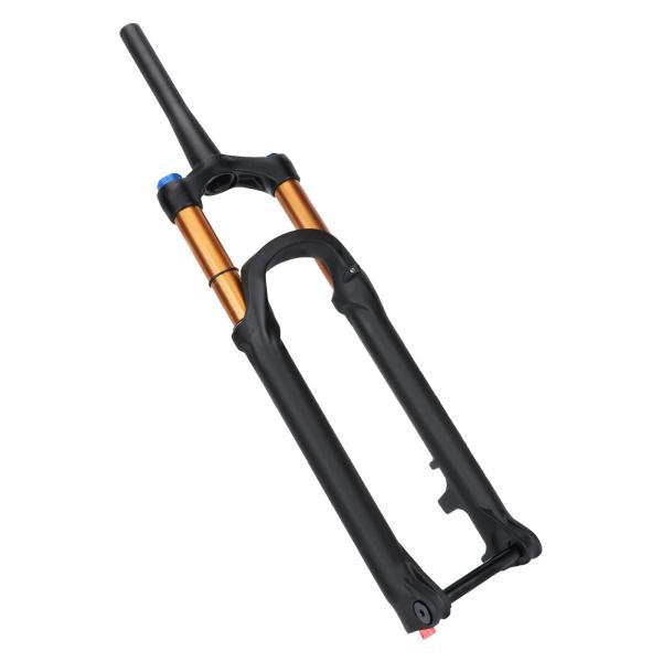 マウンテン バイク エア サスペンション フォーク ロード 自転車 手動 ロックアウト フォーク 170mm