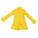 7カラー選ぶ ドール服 12インチドール人形に適用 長袖ジャンパー ドレストップ アクセサリー - イエロー