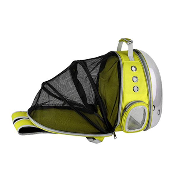 楽天Terapowerアウトドアイエローを観光するための拡張可能なキャットキャリアクリアバブルバックパック
