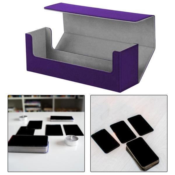 トレーディングカード デッキボックス 収納容器 カードスリーブ ダイス カードホルダー ディスプレイ ..