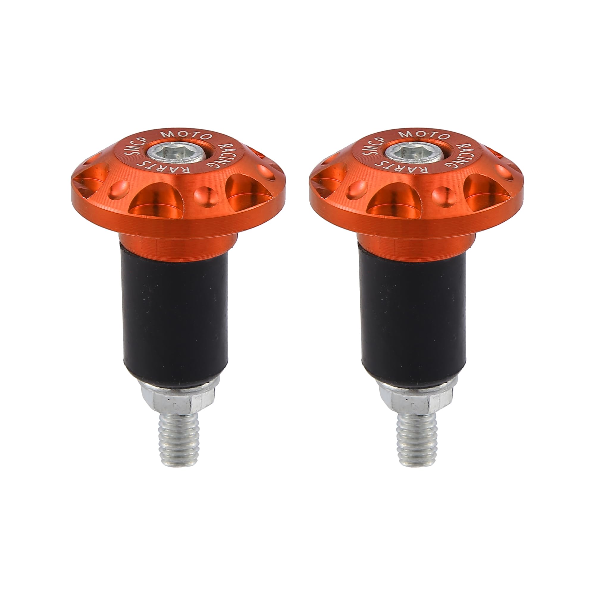 T オートバイのハンドグリップ ハンドルバー端 スライダーキャッププラグ アルミニウム合金 22mm 1ペア..