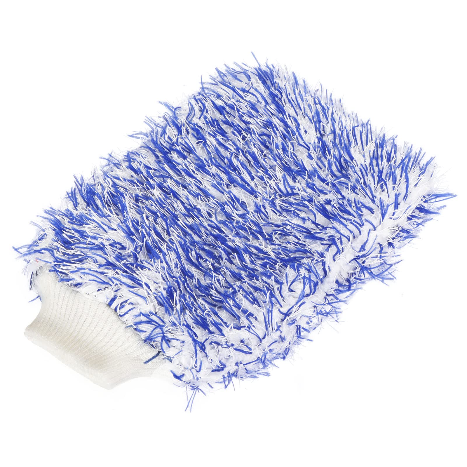 T マイクロファイバーウォッシュミット ブレンド ウォッシャブル スクラッチ フリー ダスティンググロ..