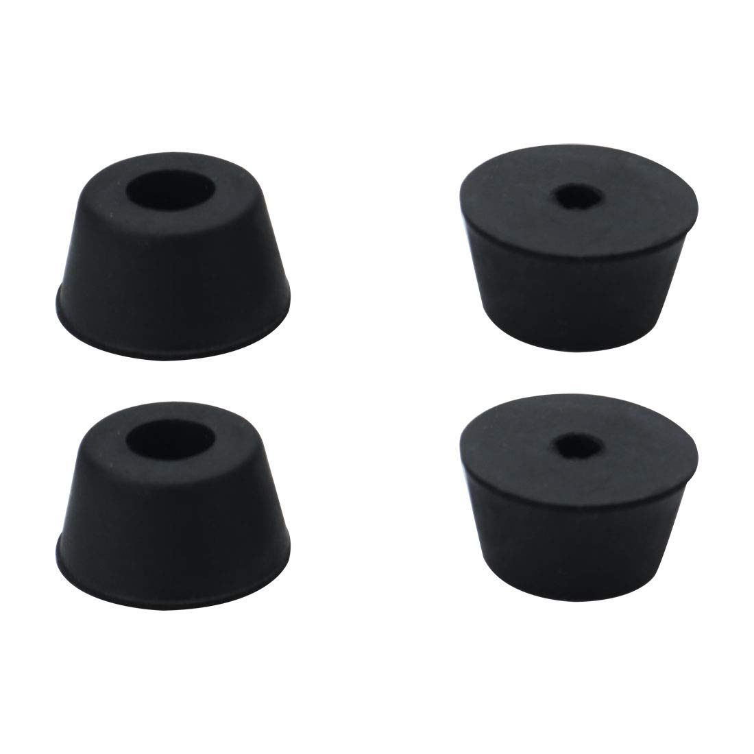 T ゴム製足バンパー ゴム 足 バンパー ラップトップ スピーカー フロア プロテクター 足 パッド D21x16xH12mm 4個入り