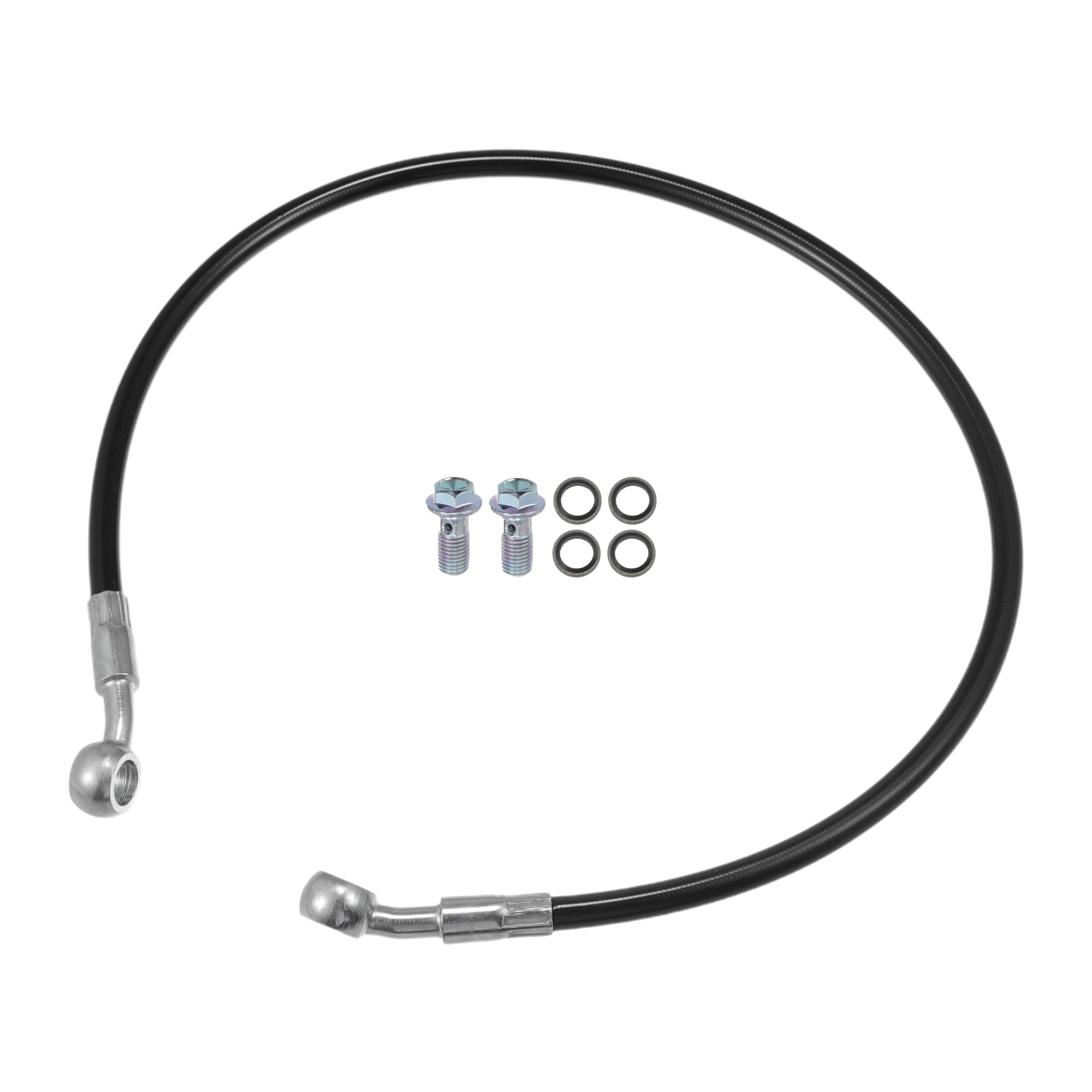 T ブレーキホース オートバイの油圧ブレーキラインオイルホース パイプ継手 ATV オートバイ モトクロス..