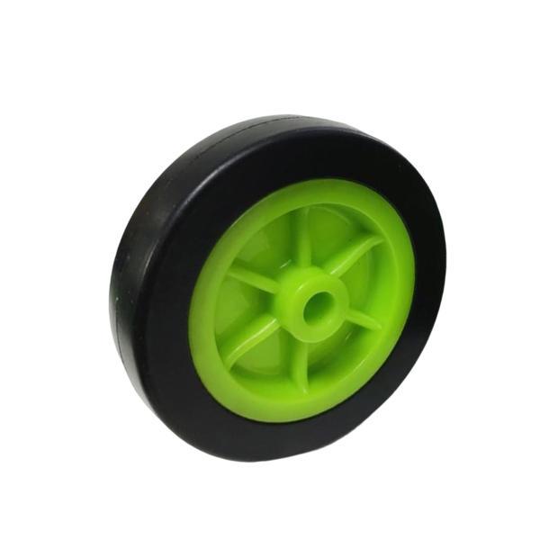 ビーチアウトドアカート用4インチ折りたたみ式ワゴンホイールタイヤユーティリティホイール