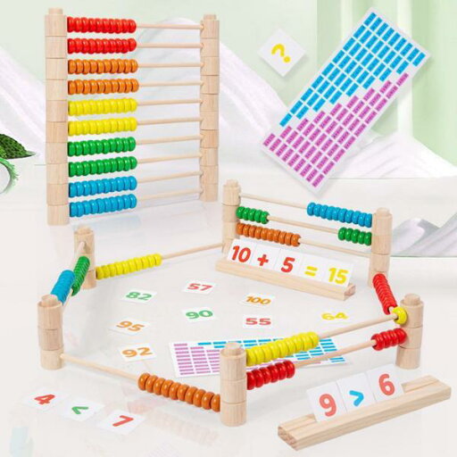 子供用木製そろばん 算数カウントラック カウントスティック ギフト 幼稚園算数学習玩具 女の子向け教育カウント玩具 子供用木製そろばん 算数カウントラック カウントスティック ギフト 幼稚園算数学習玩具 女の子向け教育カウント玩具