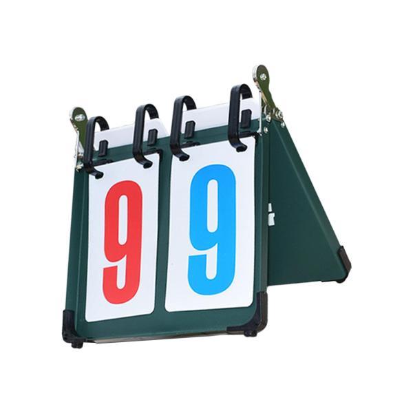 卓上スコアフリッパーマルチスポーツスコアボード屋外サッカーバドミントン2桁用