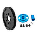 RC交換部品 頑丈な金属製RCギア TT02 54500 RCカー RCクローラー 64T用(3)