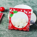 ノーブランド品 10種 100個 自己接着 キャンディ セロファン パック クリスマス パーティー ギフト クッキー チェロ バッグ - 赤花輪