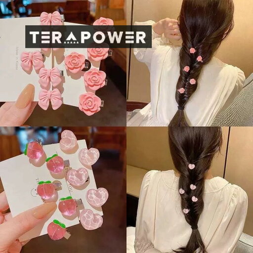 超甘美なピンクのヘアピンシリーズ! スプリングクリップ乙女学生蝶結び水蜜桃ツバキの花ヘアコイラー髪飾り前髪ヘアピン5点セット 超甘美なピンクのヘアピンシリーズ! スプリングクリップ乙女学生蝶結び水蜜桃ツバキの花ヘアコイラー髪飾り前髪ヘアピン5点セット