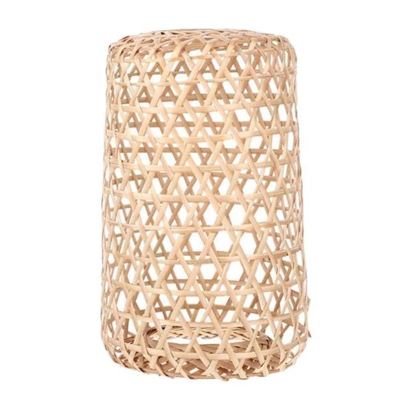 手織りランプシェード天井ペンダントカバー取り外し可能な防塵シャンデリアカバーレストランダイニングルームキッチンアイランドティーハウス(3)