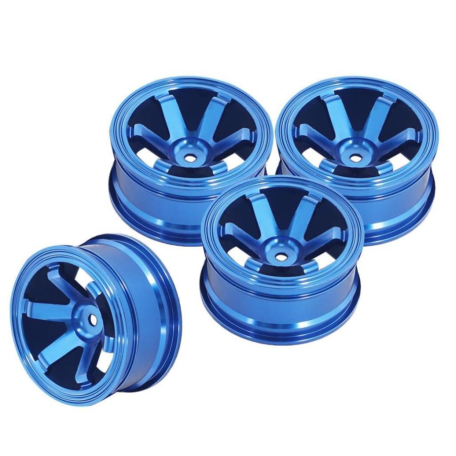 4本セットアルミホイールリムに適用1??/10 HSP HPI SAKURAタミヤRCオンロードカー