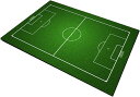 サッカー カーペット キッズマット ラグ プレイマット 練習マット 防音 滑り止め 洗える 120x160cm 練習場 スポーツ 芝生(グリーン, 120cmx160cm)(4)