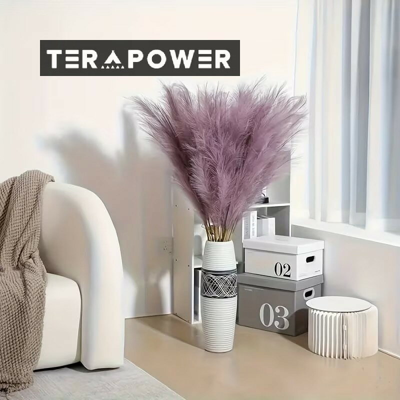 パンパグラス 造花 ドライフラワー 86cm ふわふわ 大きめ フェイク インテリア 装飾 パンパス おしゃれ かわいいのサムネイル