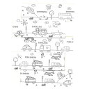 子供の子供の壁の着色のポスターのペーパー30Cmx300cmの裏側