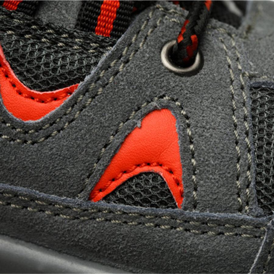 高品質 安全靴 メンズ 先芯入 防刺 滑り止め 作業現地 ハイキング スチールトゥー 5サイズ