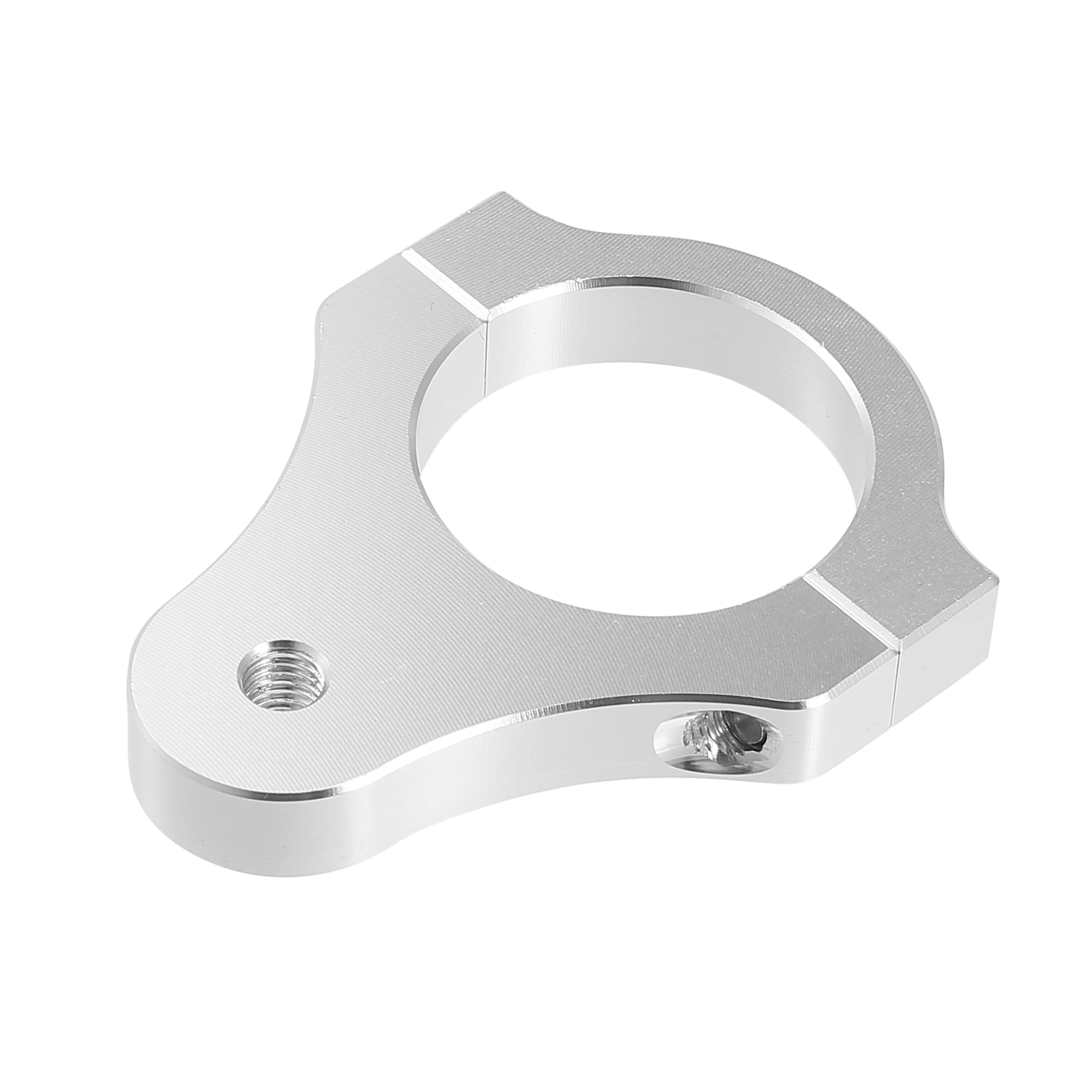 T CNCフォークブラケットステアリングダンパー 取り付けクランプ ユニバーサル ほとんどのオートバイ用..